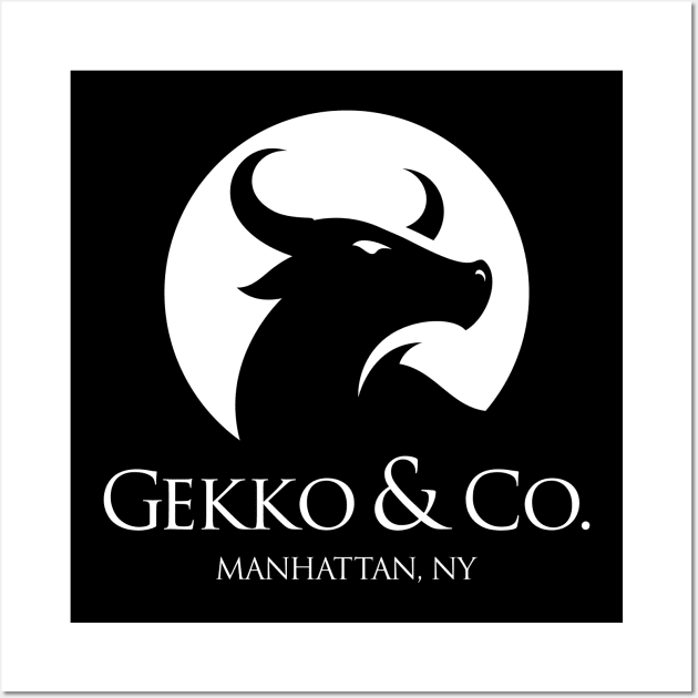 Gekko & Co - Wall Street Wall Art by tvshirts